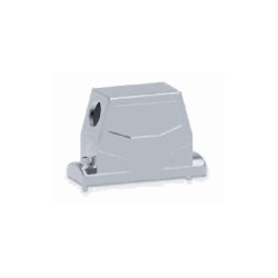 Capot 24B, Aluminium moulé sous pression, acier inoxydable, IP68/IP69K, Sortie horizontale, PG29